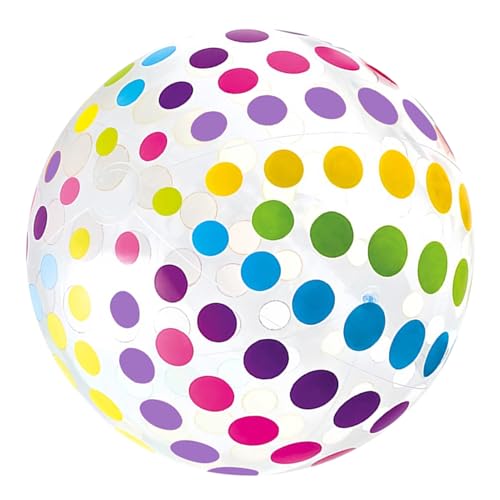 Ruwshuuk Aufblasbarer Strandball, Aufblasbarer Regenbogen Strandball, Regenbogenfarbenes Schwimmspielzeug Für Geburtstage Seen Camping Draußen Jugendliche Familie Schulhof Gartenaktivitäten Ruwshuuk Aufblasbarer Strandball, Aufblasbarer Regenbogen Strandball, Regenbogenfarbenes Schwimmspielzeug Für Geburtstage Seen Camping Draußen Jugendliche Familie Schulhof Gartenaktivitäten von Ruwshuuk