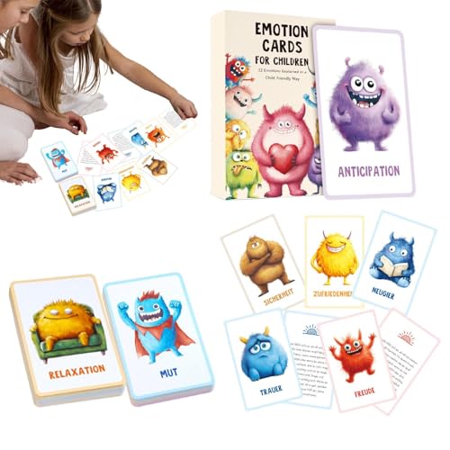 Ruwshuuk Emotionen Karten Für Kinder,Realistische Bilder Emotionen Lernkarten - Einfühlungsvermögen Aktivitäten Für Kinder Mädchen Ruwshuuk Emotionen Karten Für Kinder,Realistische Bilder Emotionen Lernkarten - Einfühlungsvermögen Aktivitäten Für Kinder Mädchen von Ruwshuuk