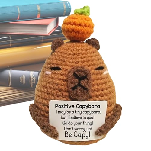 Ruwshuuk Häkel Stofftier,Emotional Inspirierende Puppe | Deko Für Schreibtisch Kuscheltiere Mit Motivationskarte Als Geschenk Zu Weihnachten Geburtstag Abschluss Ruwshuuk Häkel Stofftier,Emotional Inspirierende Puppe | Deko Für Schreibtisch Kuscheltiere Mit Motivationskarte Als Geschenk Zu Weihnachten Geburtstag Abschluss von Ruwshuuk