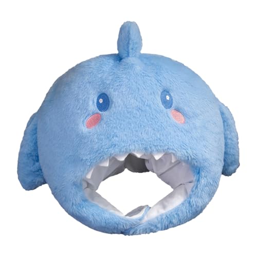 Ruwshuuk Hai-Kostümhut Für Erwachsene,Halloween Verkleidung Tierkopfmaske | Weich Atmungsaktiv Tierkopfhülle für Bühnenkostüm Rollenspiel Karneval Halloween Party Veranstaltungen Ruwshuuk Hai-Kostümhut Für Erwachsene,Halloween Verkleidung Tierkopfmaske | Weich Atmungsaktiv Tierkopfhülle für Bühnenkostüm Rollenspiel Karneval Halloween Party Veranstaltungen von Ruwshuuk