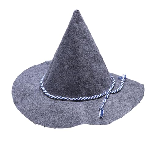 Ruwshuuk Hexenhut Kostüm - Filz Hexe Oktoberfest Bauernhut | Kopfschmuck Für Frauen Männer Kostüm Maskenbälle Karneval Ruwshuuk Hexenhut Kostüm - Filz Hexe Oktoberfest Bauernhut | Kopfschmuck Für Frauen Männer Kostüm Maskenbälle Karneval von Ruwshuuk