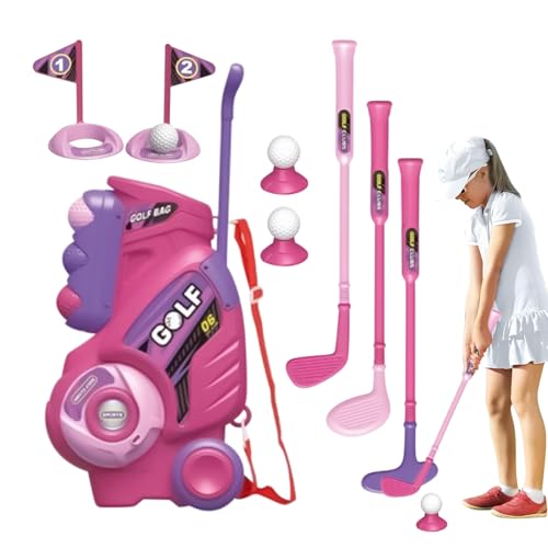 Ruwshuuk Kindergolfschläger 3-5 Jahre - Tragbares Golfschläger Set - Outdoor-Spielzeug für und Mädchen, Kinder, Geburtstagspartys, zu Hause, im Garten, auf dem Rasen und im Hinterhof zum Spielen Ruwshuuk Kindergolfschläger 3-5 Jahre - Tragbares Golfschläger Set - Outdoor-Spielzeug für und Mädchen, Kinder, Geburtstagspartys, zu Hause, im Garten, auf dem Rasen und im Hinterhof zum Spielen von Ruwshuuk