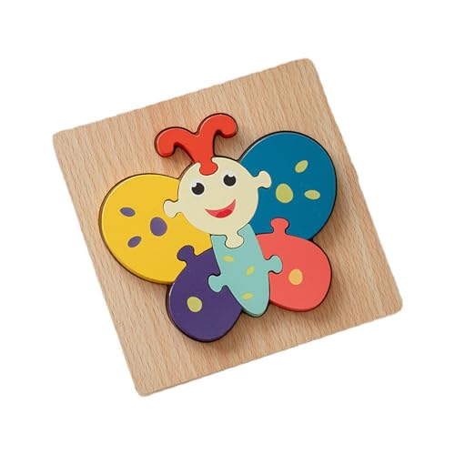 Ruwshuuk Kleinkind-Puzzles,Kleinkind-Holzpuzzles,3D-Puzzles aus Holz für Kinder | -Spielzeug für Mädchen und im Alter von 1 bis 3 Jahren, Puzzle-Lernen, pädagogische Weihnachts- und von Ruwshuuk