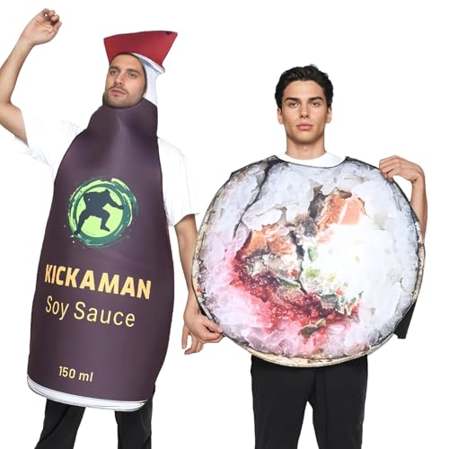 Ruwshuuk Kostüme Für Erwachsene - Cosplay Verkleidungen - Einfach Anzuziehendes Kostüm-Set Für Familienfeiern Feste Und Weihnachten Ruwshuuk Kostüme Für Erwachsene - Cosplay Verkleidungen - Einfach Anzuziehendes Kostüm-Set Für Familienfeiern Feste Und Weihnachten von Ruwshuuk