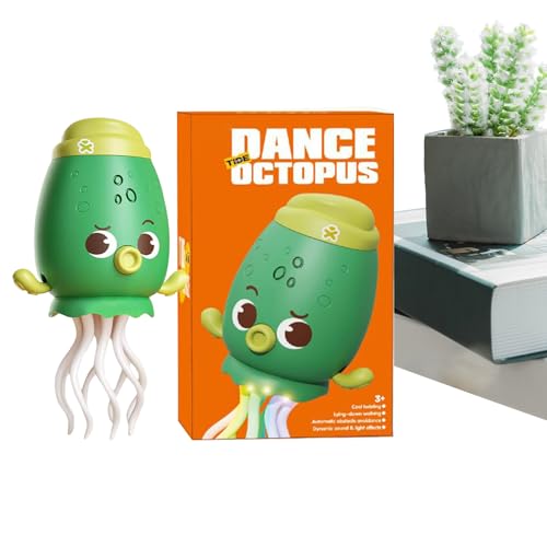 Ruwshuuk Musik Tanzendes Elektrisches Spielzeug - Krabbelnder Oktopus Elektrische Tanzspielware,Leuchtende Tierfigur Interaktiv Mit Automatischer Hindernisvermeidung Für Kinder Tag Und Nacht Spielen Ruwshuuk Musik Tanzendes Elektrisches Spielzeug - Krabbelnder Oktopus Elektrische Tanzspielware,Leuchtende Tierfigur Interaktiv Mit Automatischer Hindernisvermeidung Für Kinder Tag Und Nacht Spielen von Ruwshuuk