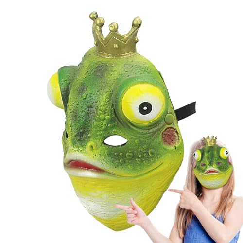 Ruwshuuk Party-Cosplay-Maske, Tiermaske für Erwachsene, atmungsaktive Cosplay-Requisiten mit -Design für Bühnenauftritte, Themenfotografie, Party Ruwshuuk Party-Cosplay-Maske, Tiermaske für Erwachsene, atmungsaktive Cosplay-Requisiten mit -Design für Bühnenauftritte, Themenfotografie, Party von Ruwshuuk
