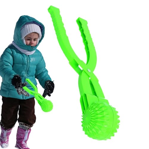 Ruwshuuk Schnee-Clip-Spielzeug, Winter-Schneespielzeug, Schneeballmacher-Clip mit Griff, Schneespielspielzeug, Winterspiel-Schneeformwerkzeuge, Schneespiele für den Winter im Freien von Ruwshuuk