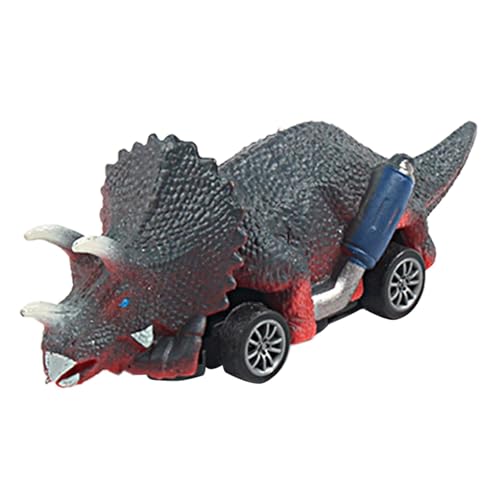 Ruyeiig Dinosaurier-Autospielzeug, Kinder-Dinosaurier-Auto | Junge Dinosaurier-Fahrzeuge Spielzeug - Kleines Dinosaurierspielzeug für Kinder, Tierautos zum Zurückziehen, Spielzeug für im Alter von bis von Ruyeiig