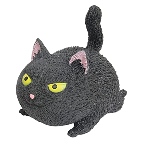 Rvtkak Angry Cute Cat Shaped Ball Toy Relief Stress Squeeezed Toys Geschenk Kinder und Erwachsene von Rvtkak