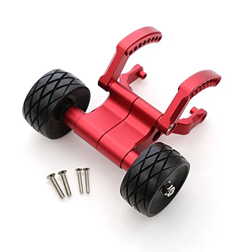 Rwedkd Doppel Rad Verstellbares Wheelie Stange Heben Kopf Rad für 1/10 E- E- 2.0 RC Auto Upgrade Teile,2 von Rwedkd