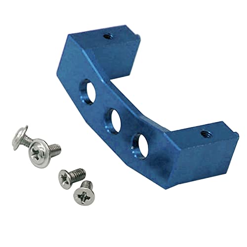 Rwedkd RC Auto Metall Lenkung Getriebe Basis Servo Sitz für 144001 144002 124016 124017 124018 124019 Upgrade Teile Blau von Rwedkd