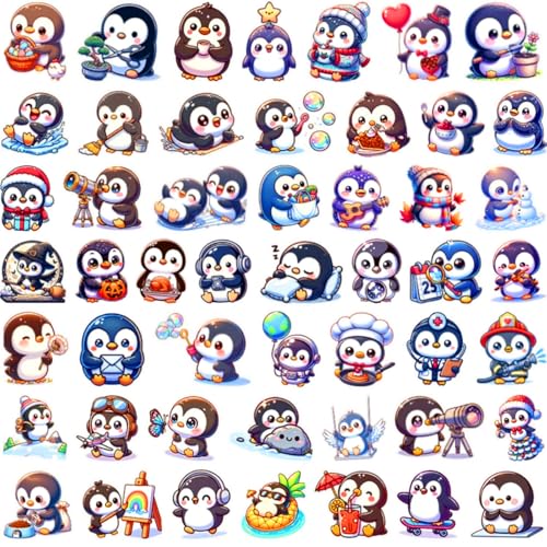 Rwoythk wasserdichte Pinguin Aufkleber Set, 100 Stücke PVC Aufkleber, Geschenkidee, Kinder- & Erwachsenenliebe, Für Auto, Laptop, Skateboard & mehr Rwoythk wasserdichte Pinguin Aufkleber Set, 100 Stücke PVC Aufkleber, Geschenkidee, Kinder- & Erwachsenenliebe, Für Auto, Laptop, Skateboard & mehr von Rwoythk