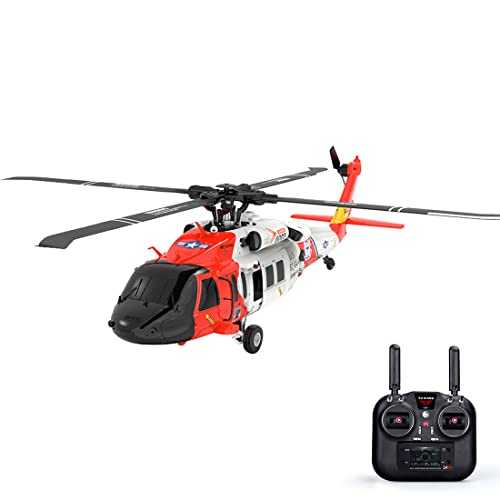 Rxbycxshi F09-S RC Hubschrauber für Erwachsene 1:47 6CH Bürstenlos Helikopter 6G/3D Stunt Copter Modell YXZNRC F09-S RC Flugzeug 2024 Geschenk von Rxbycxshi