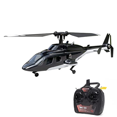 Rxbycxshi RC Hubschrauber für Erwachsene, F150BL V3 Airwolf Helikopter 2024 Weihnachten Flugzeug Geschenk - RTF Version Adventskalender von Rxbycxshi