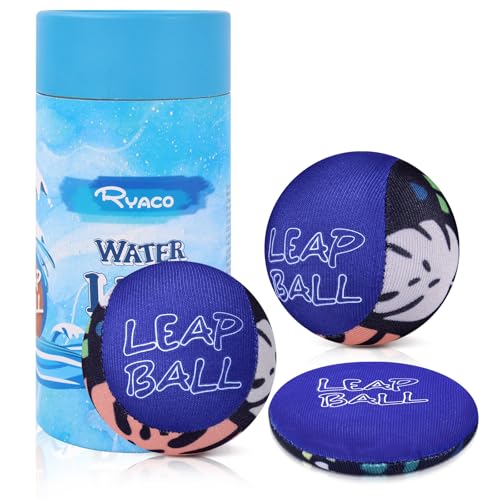 RYACO Wasserbälle Sprungball – 3 Stück Wasserball Bouncing Ball für Kinder und Erwachsene – Wasserspielzeug Wasserhüpfball für Pool und Meer – Wasserball Kinder Klein Strandball Neoprenball RYACO Wasserbälle Sprungball – 3 Stück Wasserball Bouncing Ball für Kinder und Erwachsene – Wasserspielzeug Wasserhüpfball für Pool und Meer – Wasserball Kinder Klein Strandball Neoprenball von Ryaco
