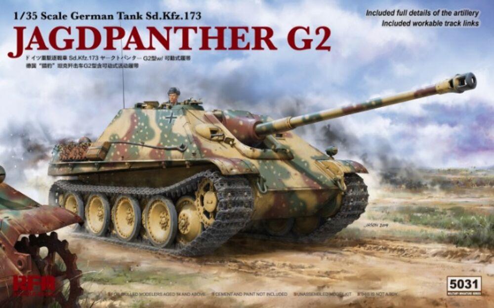 Jagdpanther G2 w/ workable Track Links von Rye Field Model