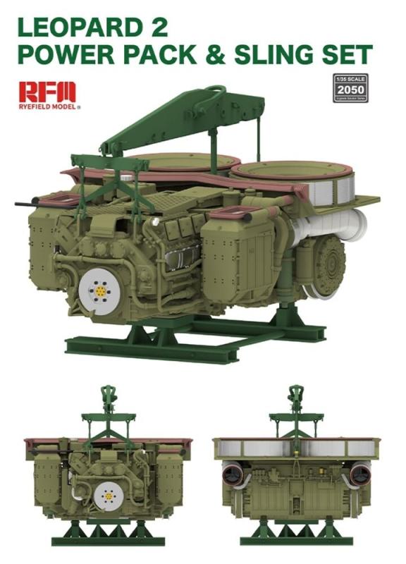 Leopard 2 Power pack & Sling set von Rye Field Model