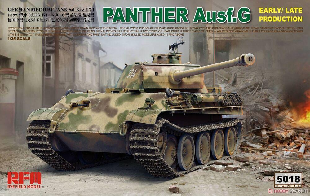 Panther Ausf.G Early/Late productions von Rye Field Model