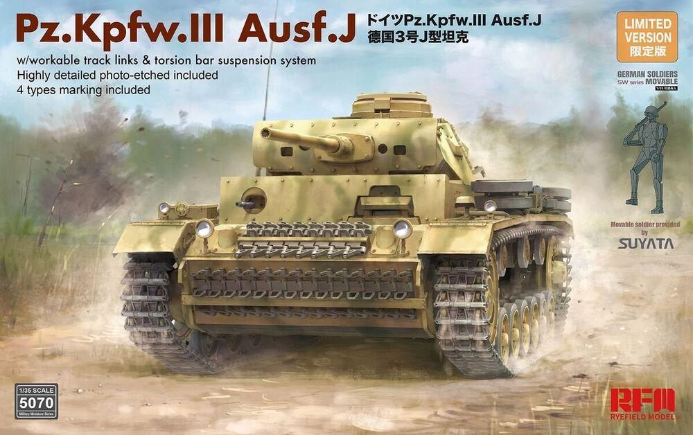 Pz. Kpfw. III Ausf. J w/workable track links von Rye Field Model