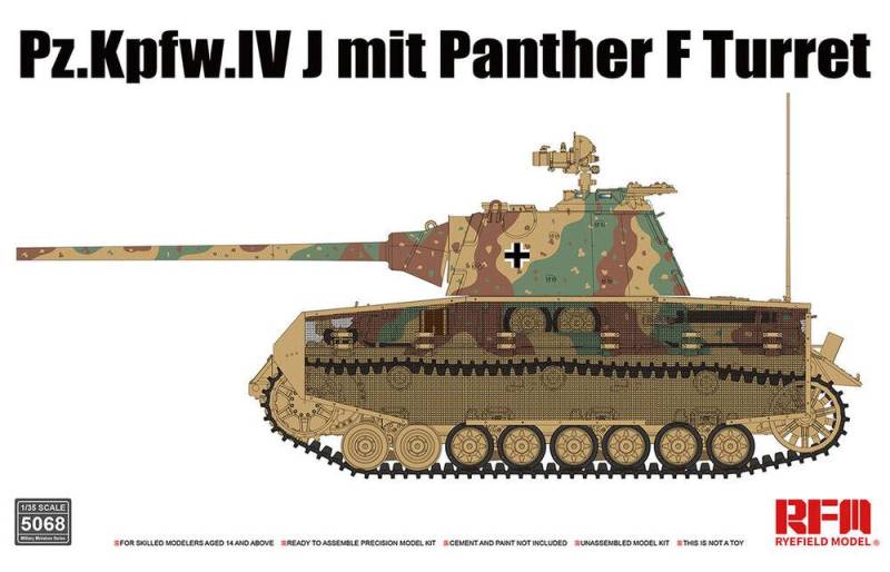 Pz.Kpfw.IV J mit Panther F Turret von Rye Field Model