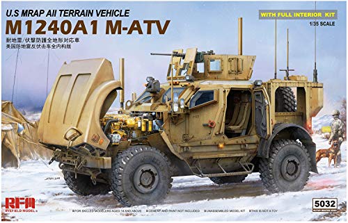 RYE FIELD MODEL RFM5032 5032 1/35 US MRAP ATV M1240A1 von RYE FIELD MODEL