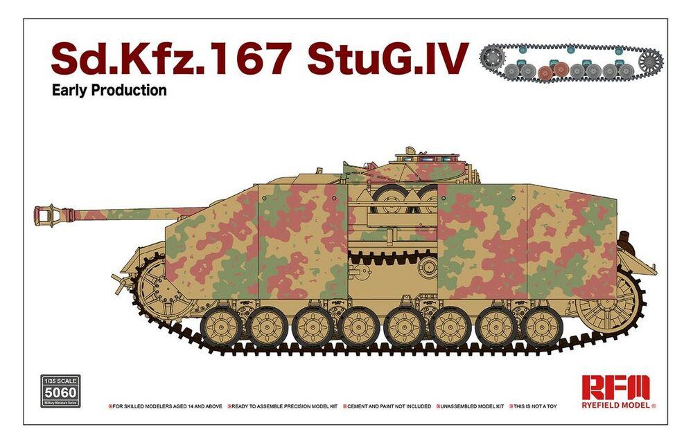 Sd.Kfz.167 StuG.IV Early Production w/workable track links von Rye Field Model