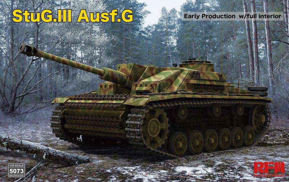 StuG. III Ausf. G Early Production with full interior & workable track links von Rye Field Model