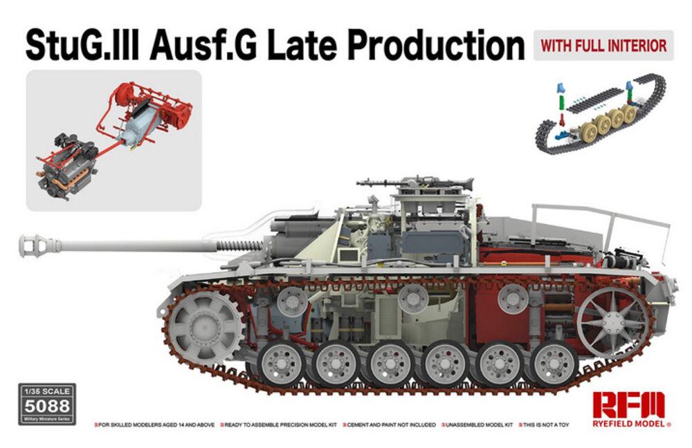 StuG.III Ausf.G Late Production with full interior von Rye Field Model