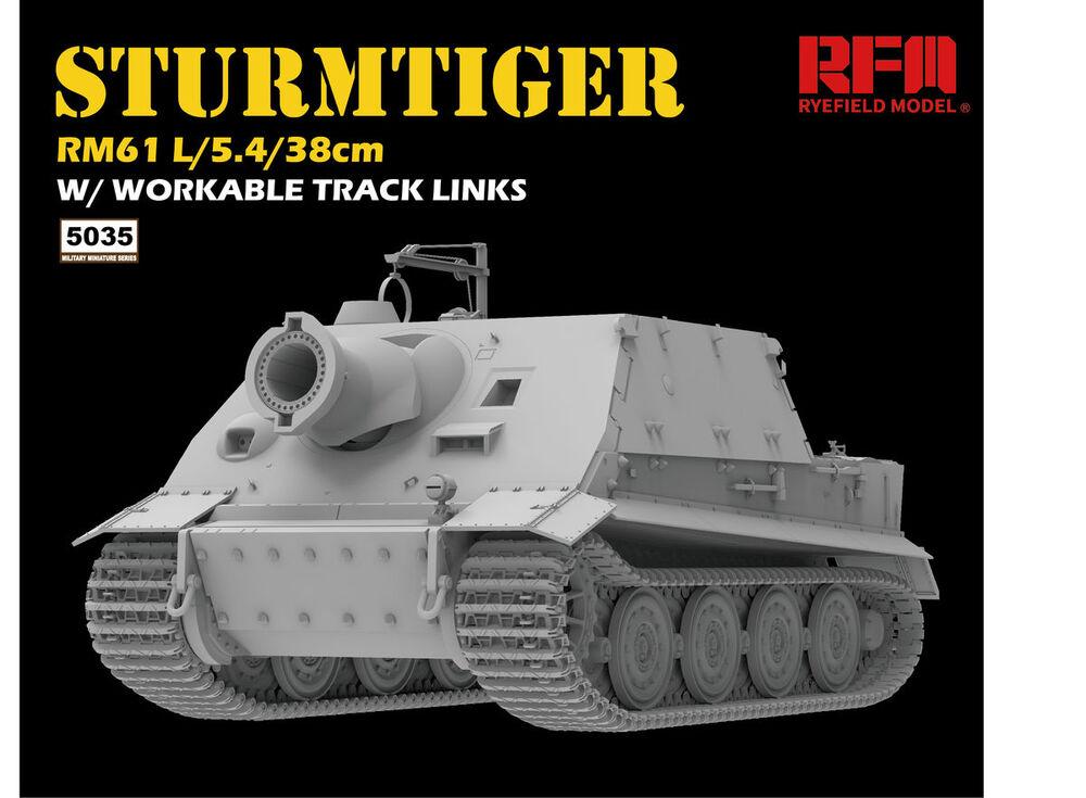 Sturmtiger w/workable track links von Rye Field Model