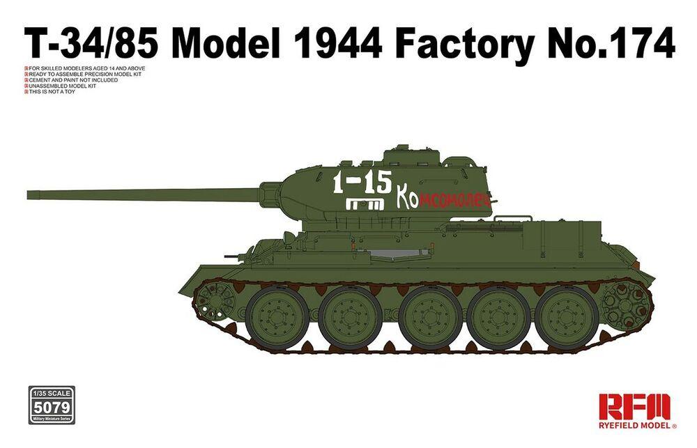 T-34/85 Model 1944 Factory No.174 von Rye Field Model