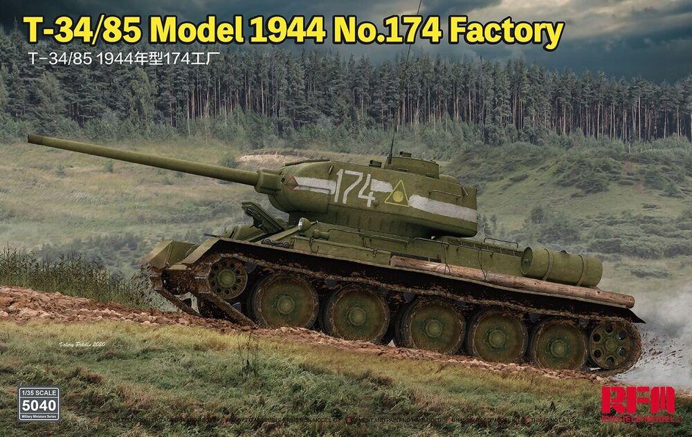 T-34/85 Model 1944 No.174 Factory von Rye Field Model