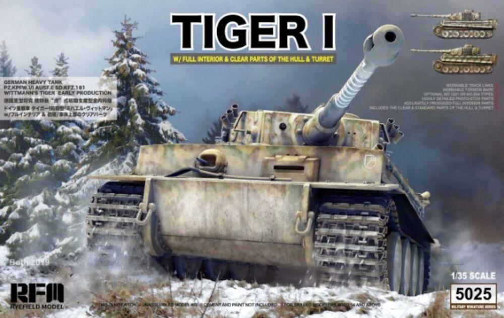 Tiger Early Production w/full Interior von Rye Field Model