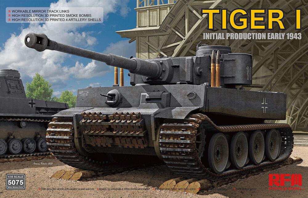 Tiger I 100# initial production early 1943 von Rye Field Model