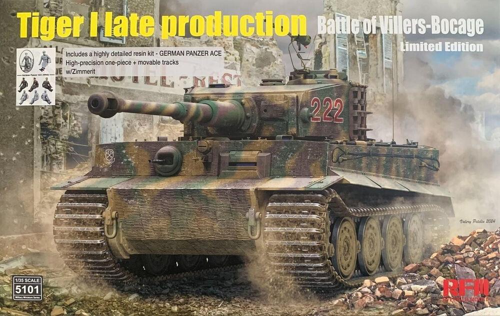 Tiger I Late Production Battle of Villers-Bocage Limited Edition von Rye Field Model