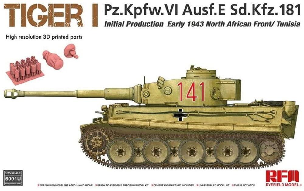 Tiger I initial production early 1943 without interior von Rye Field Model