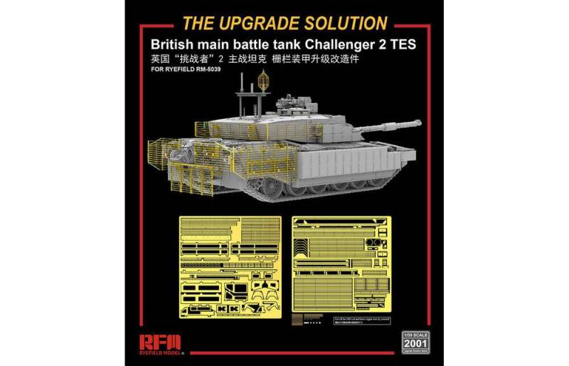 Upgrade Set - Challenger 2 TES von Rye Field Model