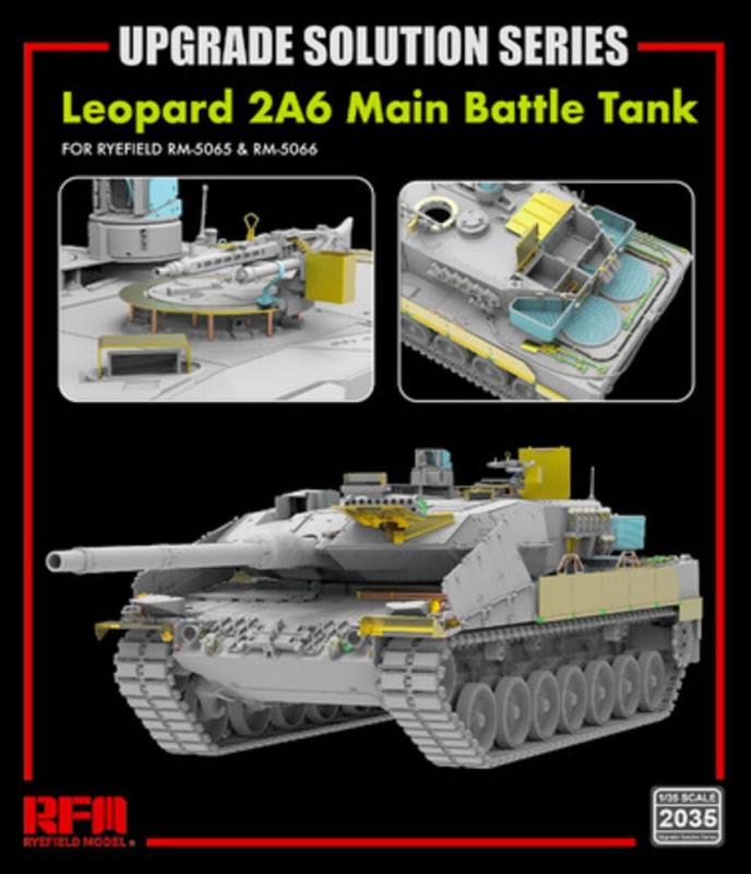 Upgrade Set - Leopard 2A6 von Rye Field Model