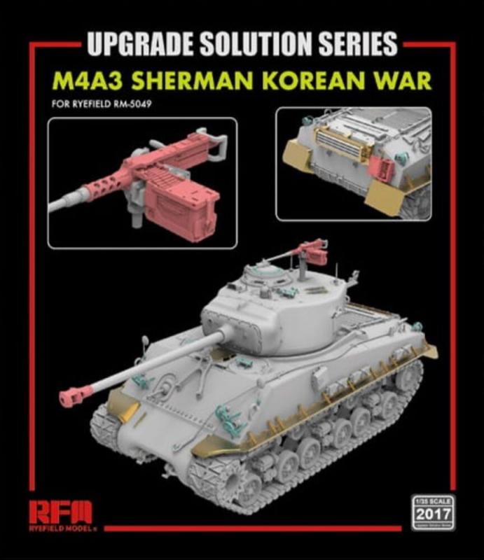 Upgrade Set - M4A3 76w hvss Sherman von Rye Field Model