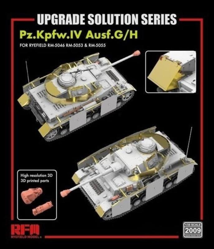 Upgrade Set - Pz.IV Ausf.G/H von Rye Field Model