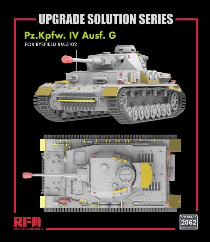 Upgrade Set - Pz.Kpfw. IV Ausf. G von Rye Field Model