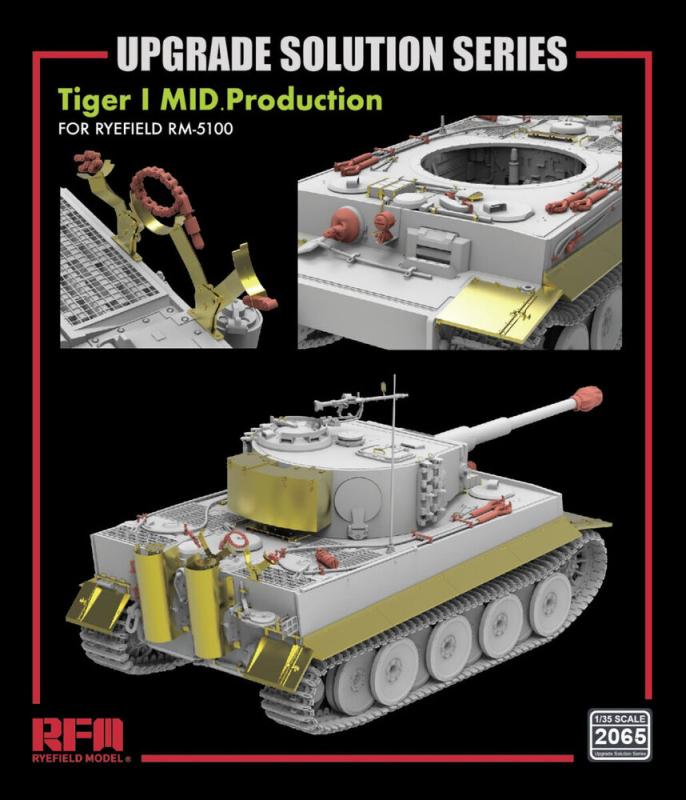 Upgrade Set - Pz.Kpfw. VI Ausf. E Tiger I Mid von Rye Field Model