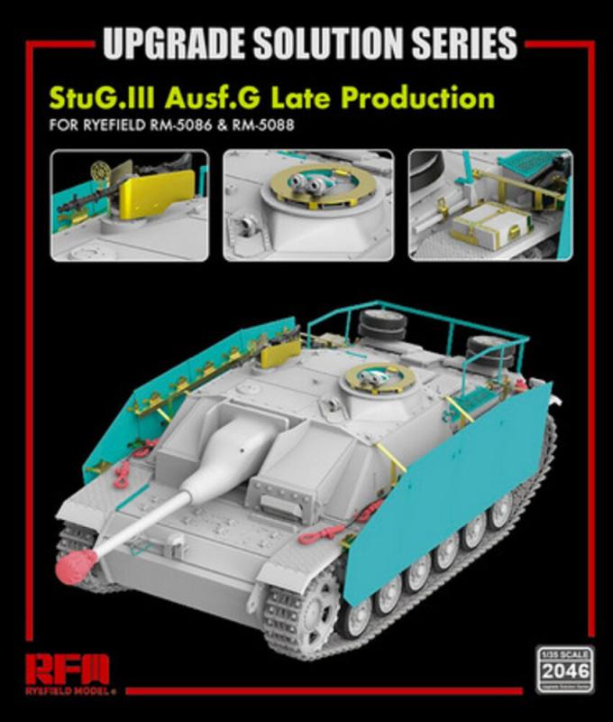 Upgrade Set - StuG.III Ausf.G Late Production von Rye Field Model