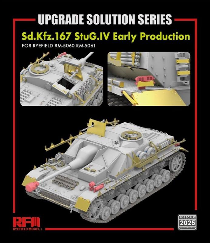 Upgrade Set - StuG.IV Early Production von Rye Field Model