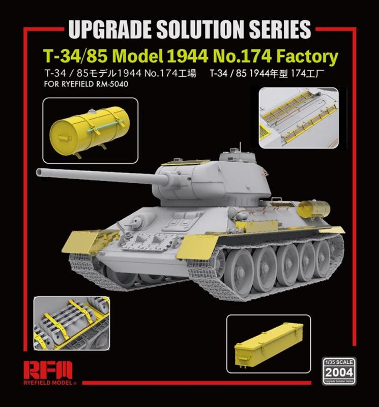 Upgrade Set - T-34/85 Model 1944 von Rye Field Model