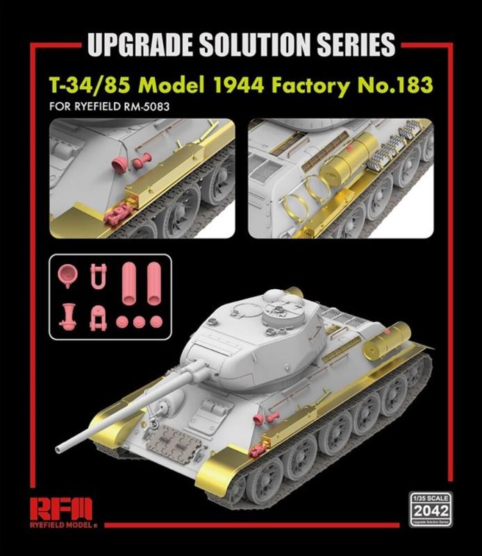 Upgrade Set - T-34/85 Model 1944 von Rye Field Model