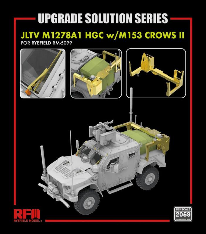 Upgrade Solution Series - JLTV M1278A1 HGC w/M153 CROWS II von Rye Field Model