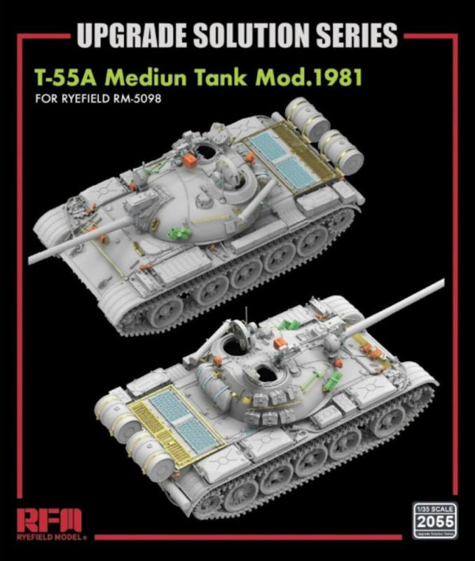 Upgrade Solution - T-55A Medium Tank Mod. 198 von Rye Field Model