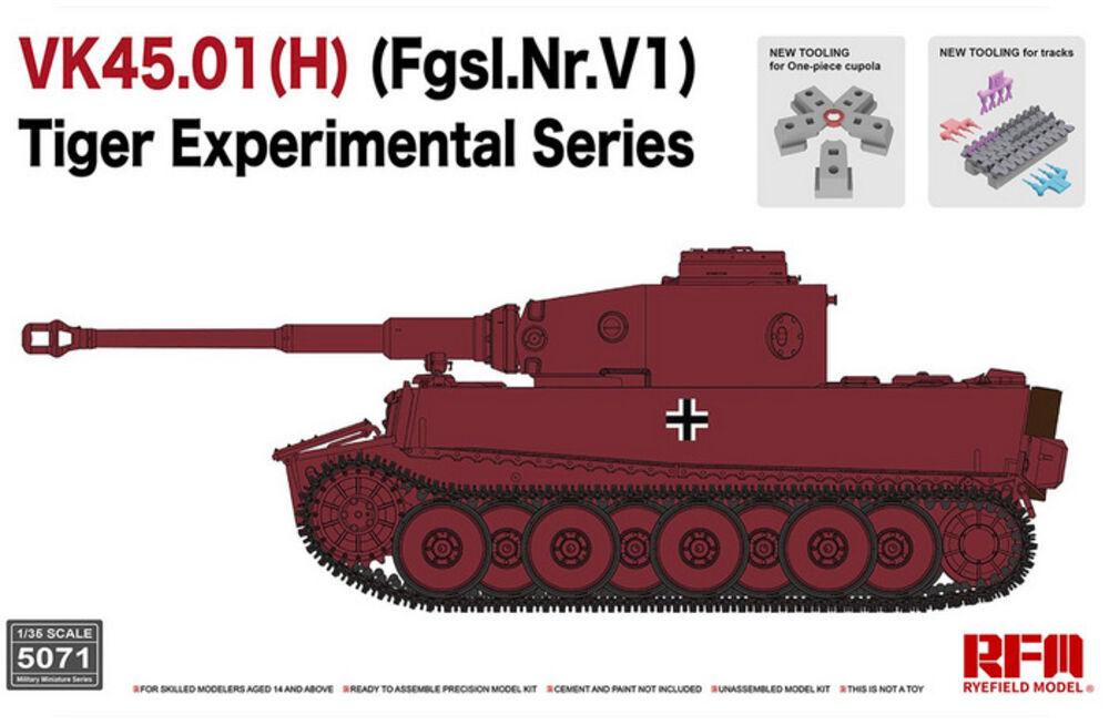 VK45.01(H) (Fgsl.Nr.V1) Tiger Experimental Series von Rye Field Model