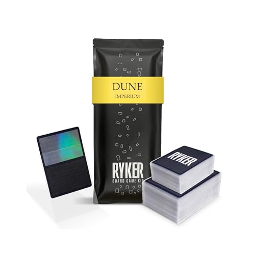 Ryker Kompatibel mit Dune: Imperium Card Sleeve Kit | Brettspiel-Kartenhüllen (transparent) von Ryker