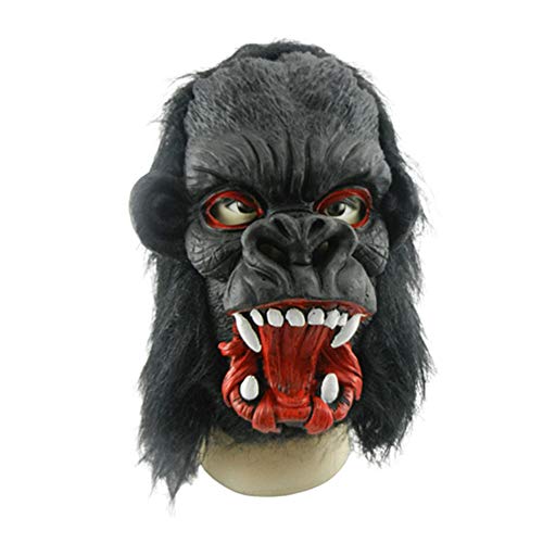 Rysmliuhan Shop Deluxe Neuheit Kopfmaske Horror Kopfmaske Kopfmaske für Erwachsene Kopfmaske für Kostüm Lustige Kopfmaske Halloween Requisiten Kopfmaske für Party -1 von Rysmliuhan Shop